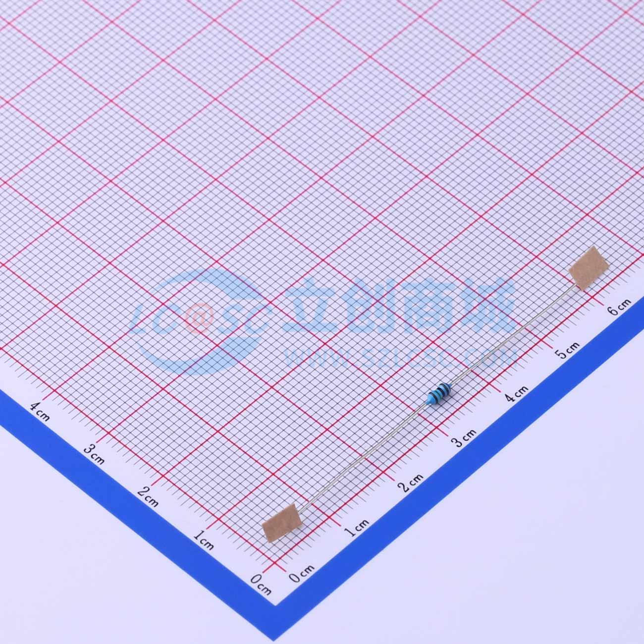 RN 1/8W 1K5 F T/B A1实物图