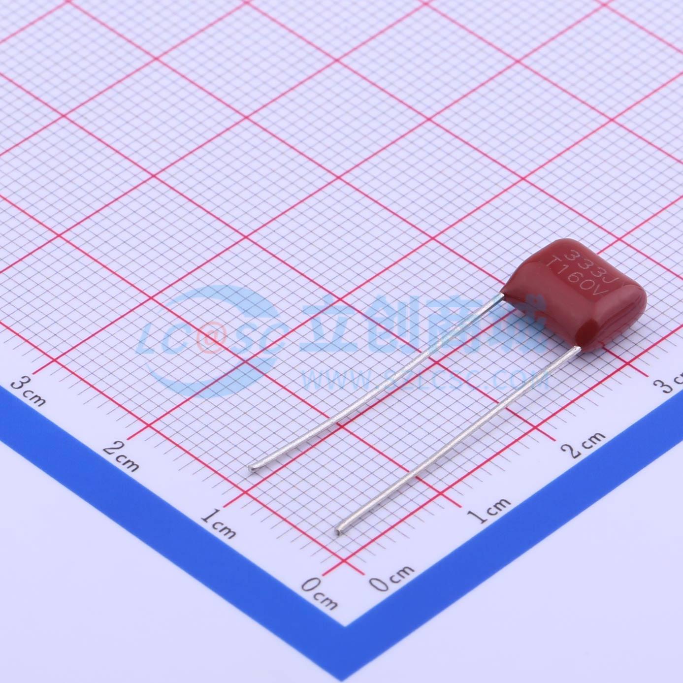 点击查看大图 CL21-0.033uF160V 5%实物图