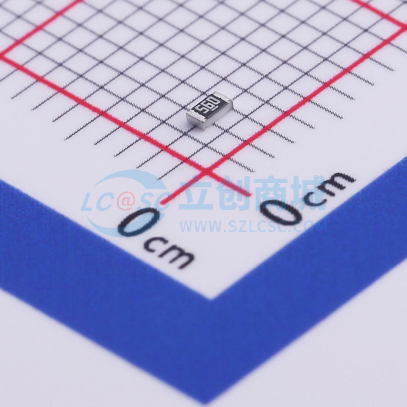 点击查看大图 AC0603DR-0756RL实物图