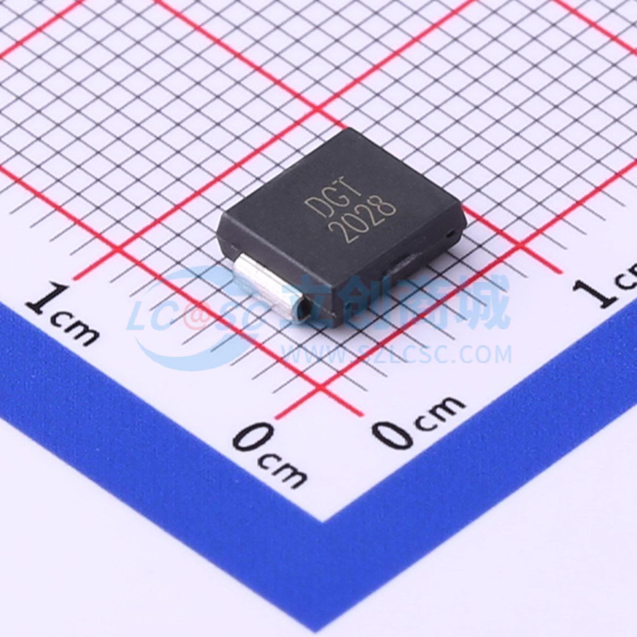 点击查看大图 SMDJ78CA实物图