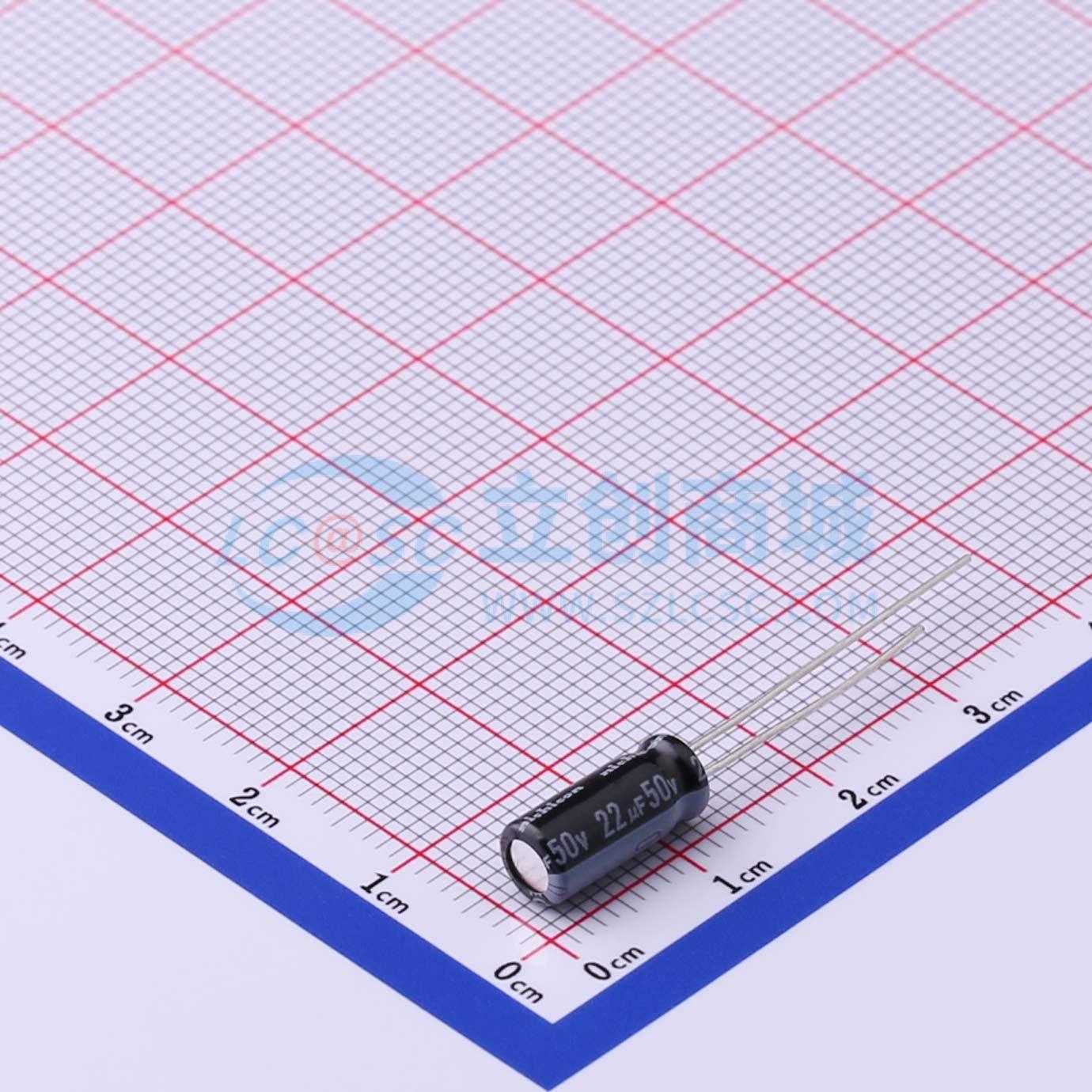 点击查看大图 UHE1H220MDD实物图