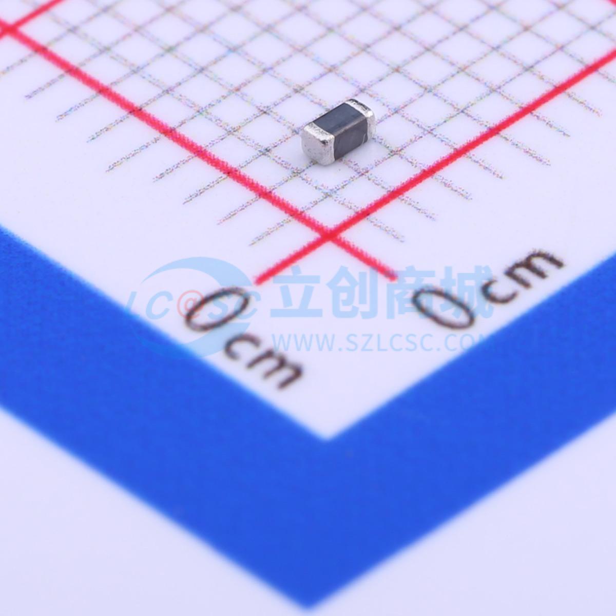 点击查看大图 MLF1608E100JT000实物图