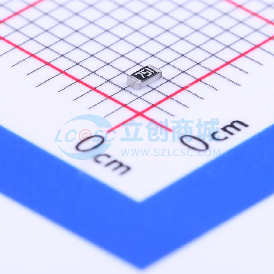 RC0603JR-07750RL实物图