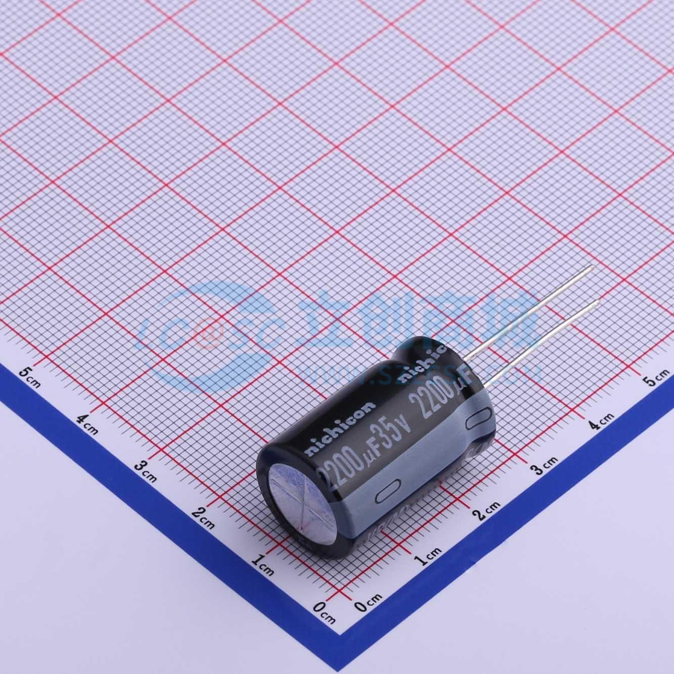 点击查看大图 UVR1V222MHD实物图