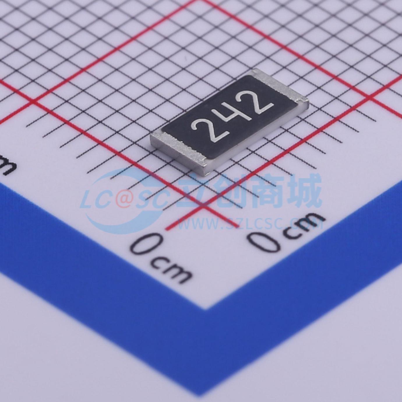 点击查看大图 RC-12K242JT实物图