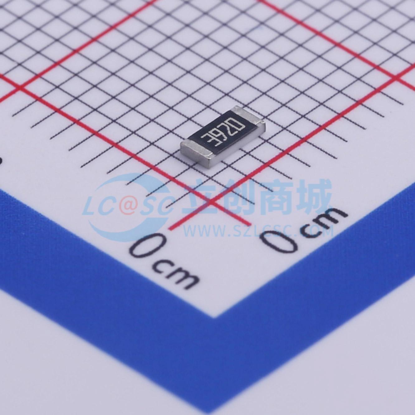 点击查看大图 RC1206FR-07392RL实物图