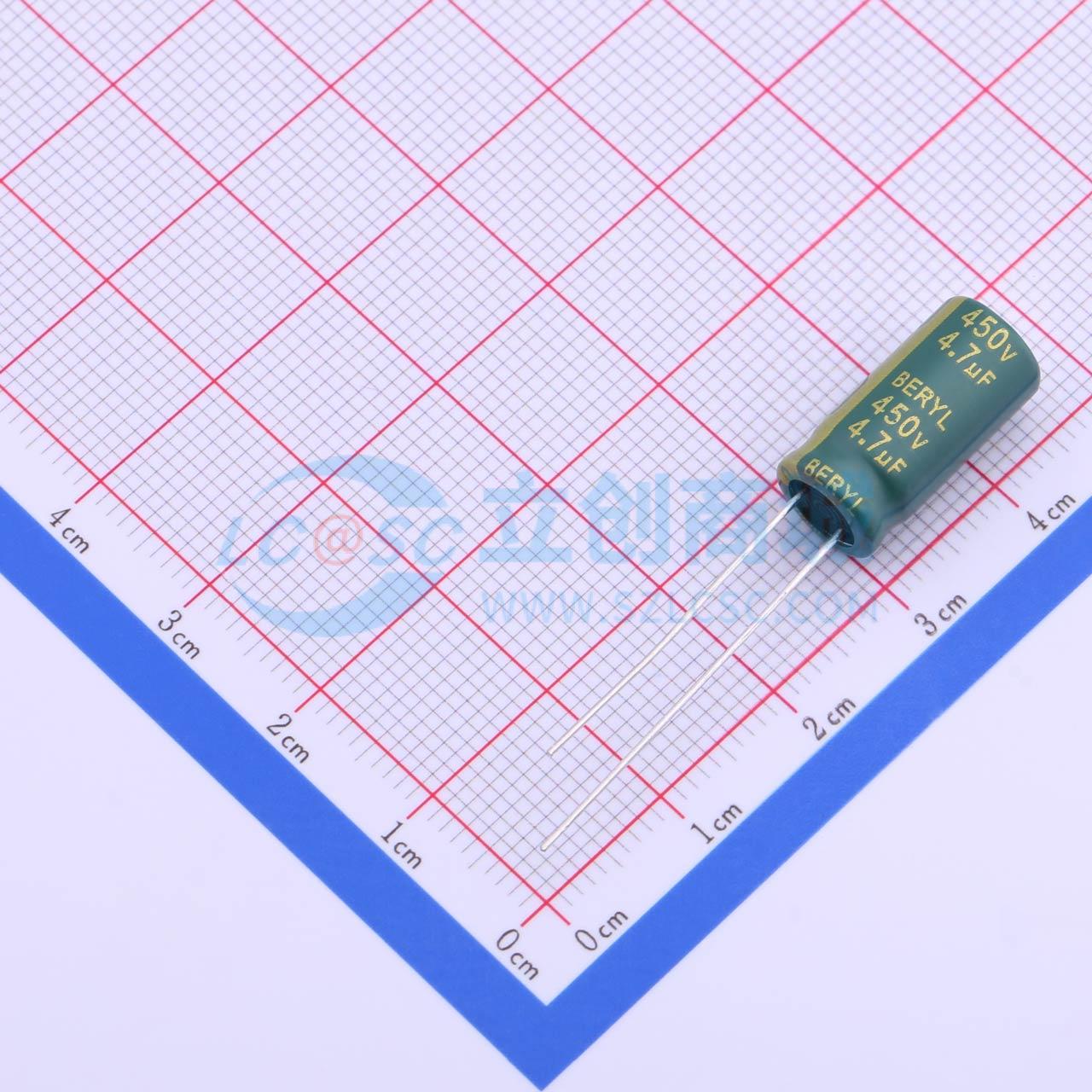 RC450M4R7LO8*16TH-2A1E实物图