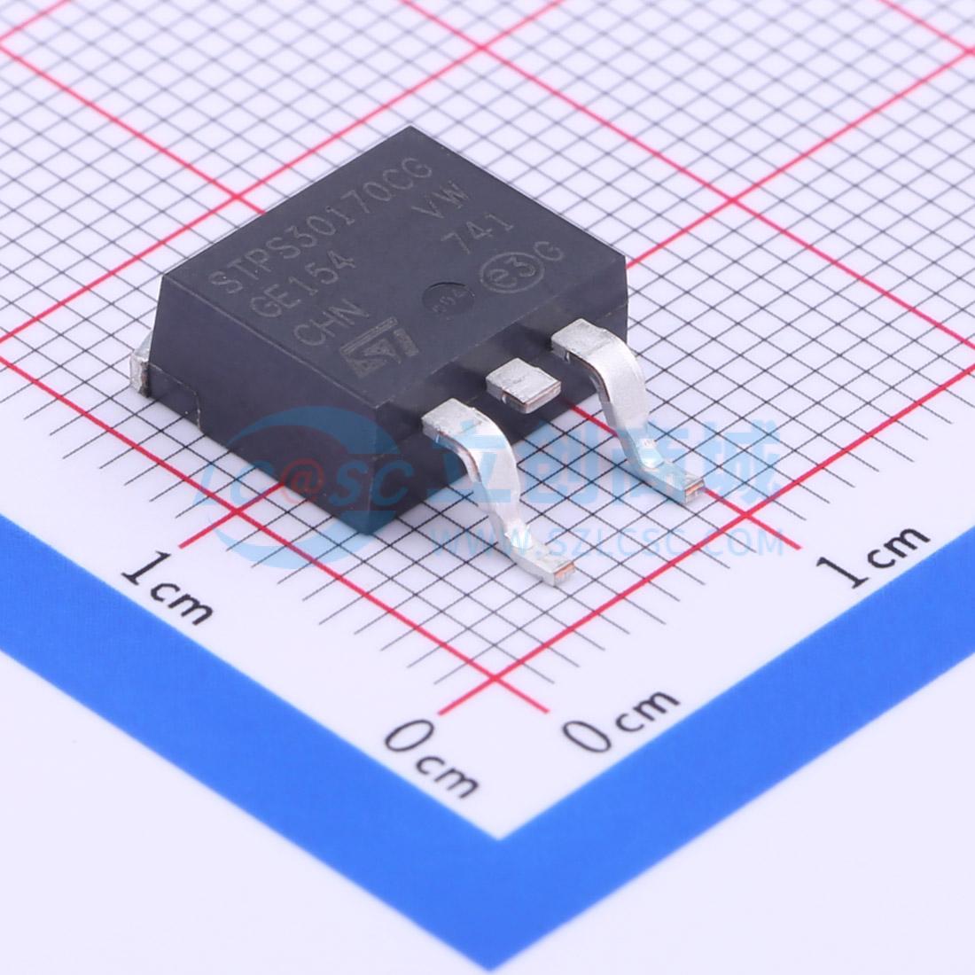 点击查看大图 STPS30170CG-TR实物图