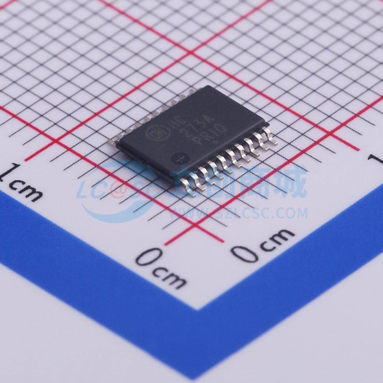 点击查看大图 MC74HC273ADTR2G实物图