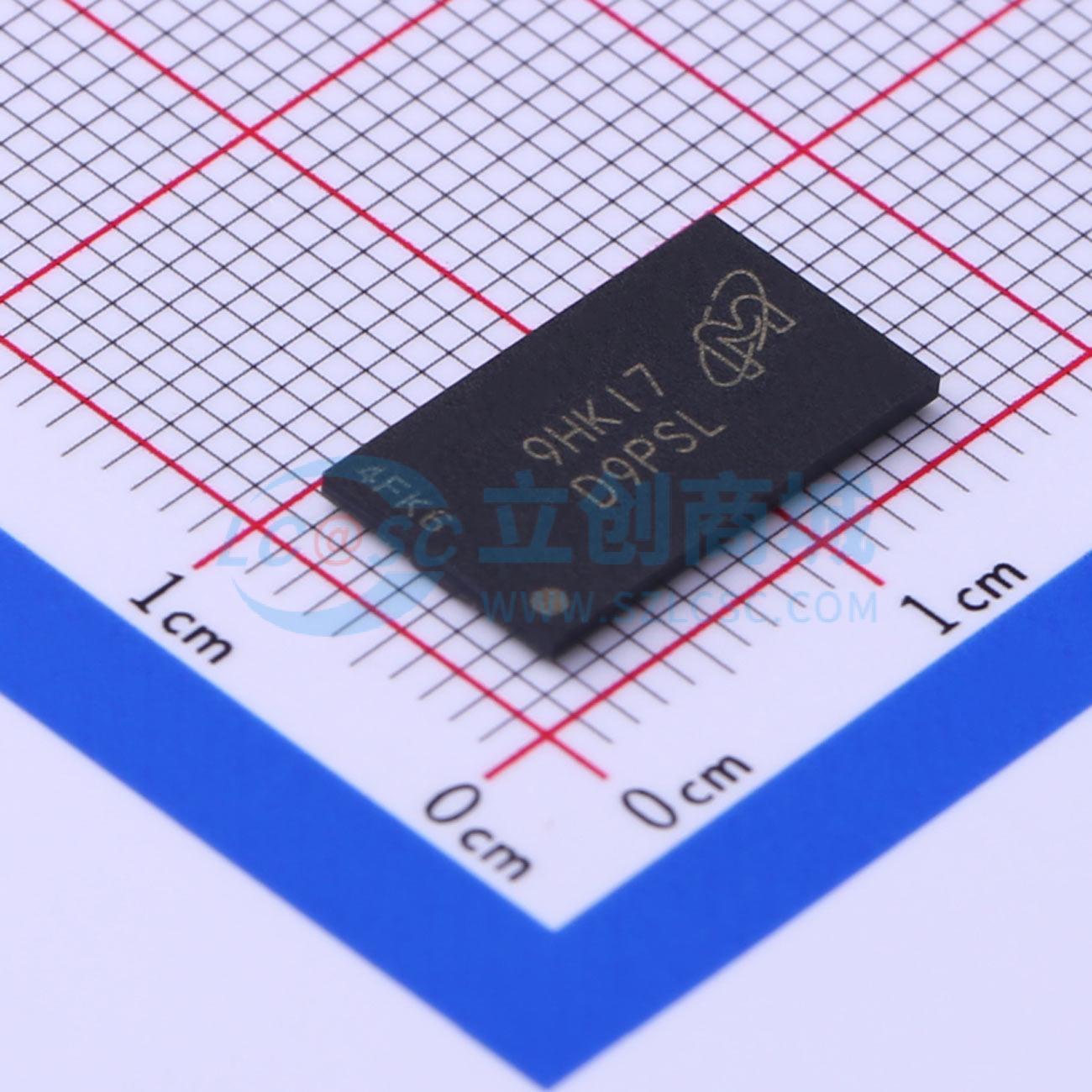 点击查看大图 MT41J128M16JT-125:K实物图