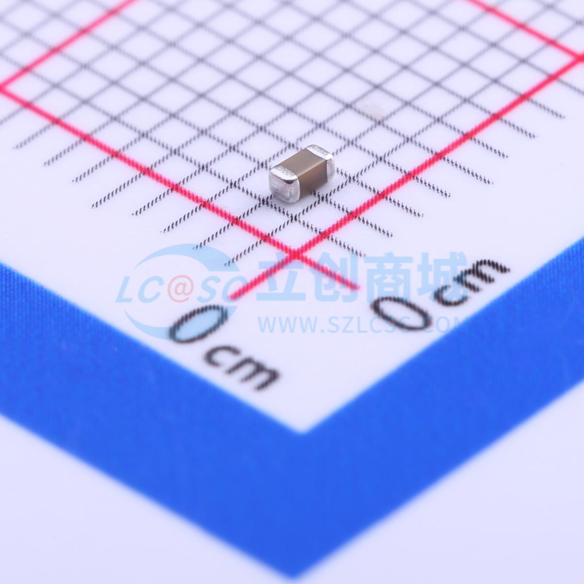 GRM188R61C104KA01D实物图