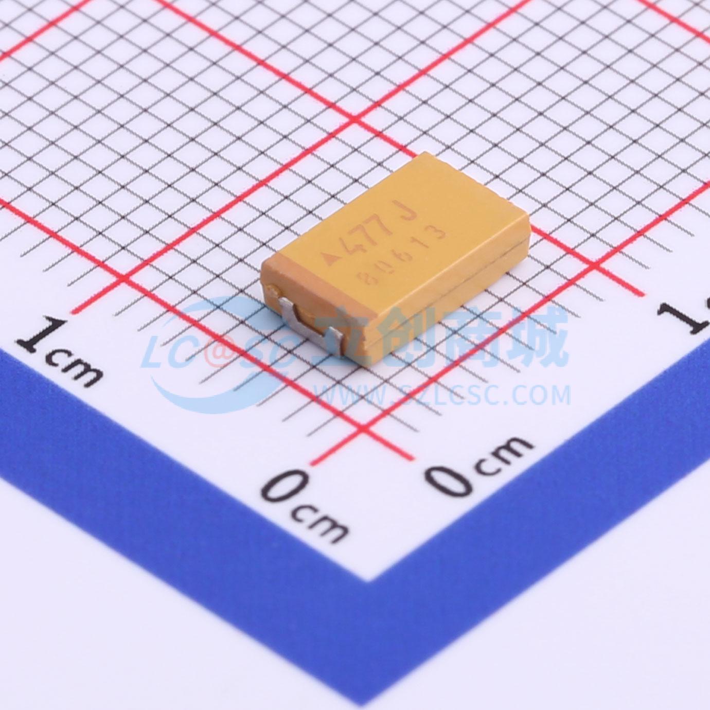 点击查看大图 TAJY477K006RNJ实物图