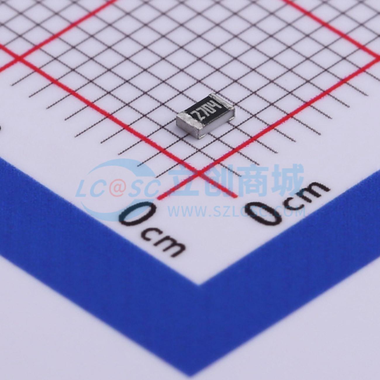 点击查看大图 AC0805FR-072M7L实物图
