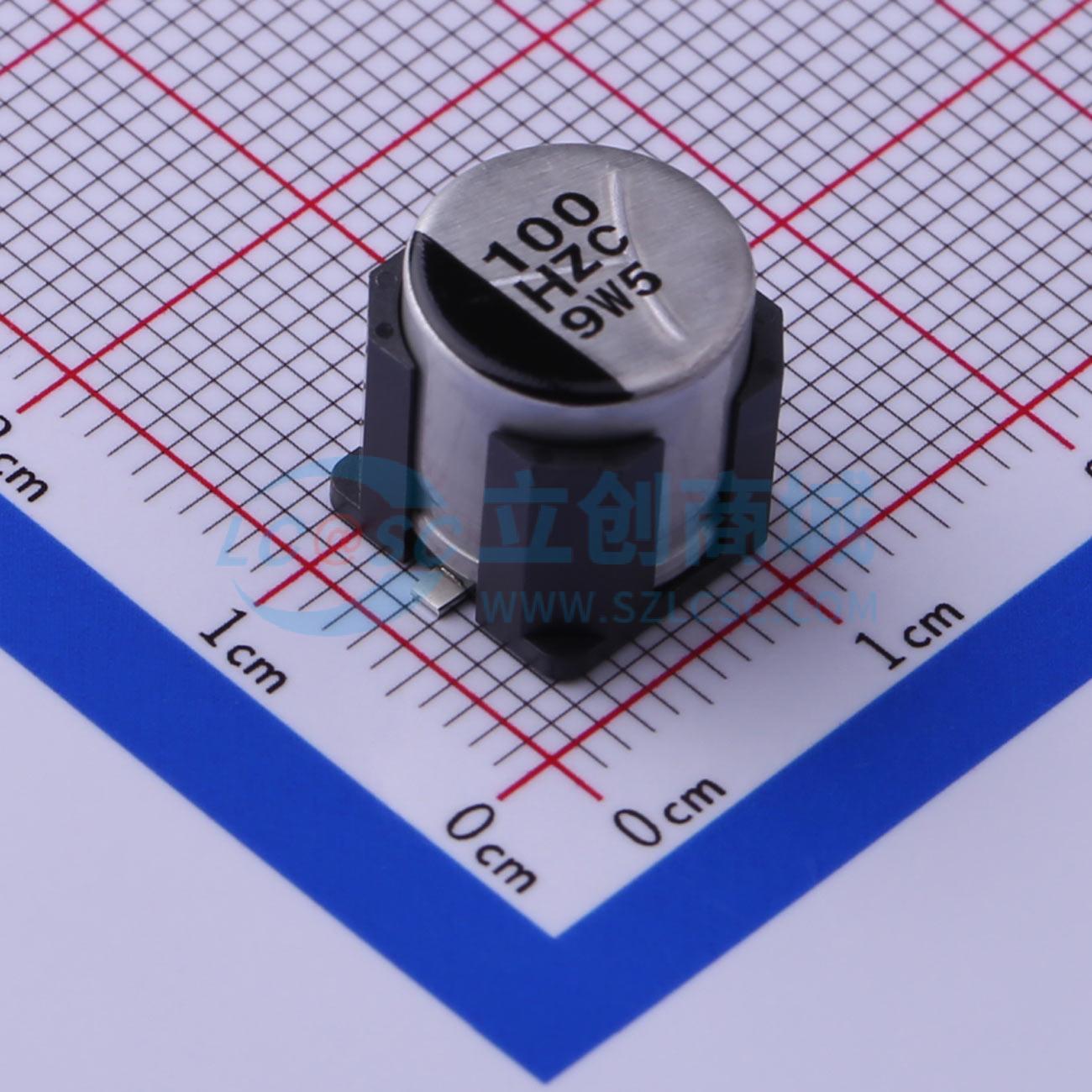 点击查看大图 EEHZC1H101V实物图