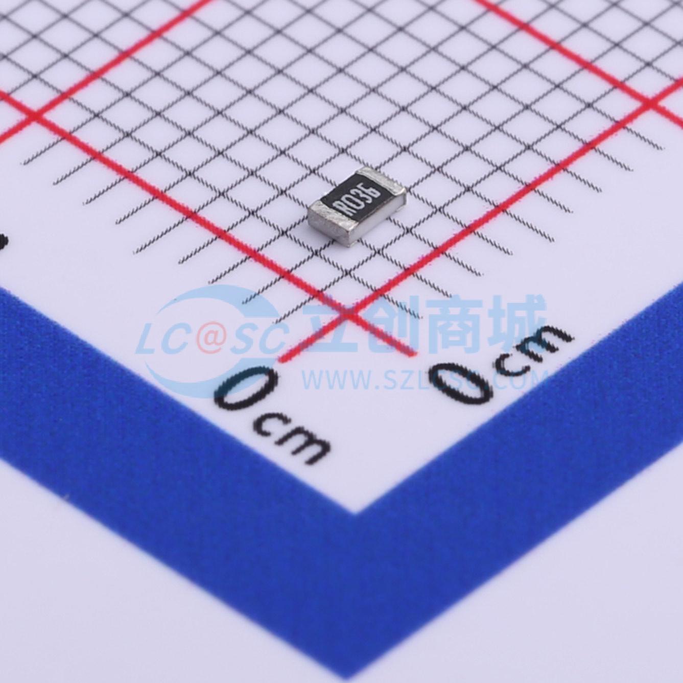 点击查看大图 0805W4F360MT5E实物图