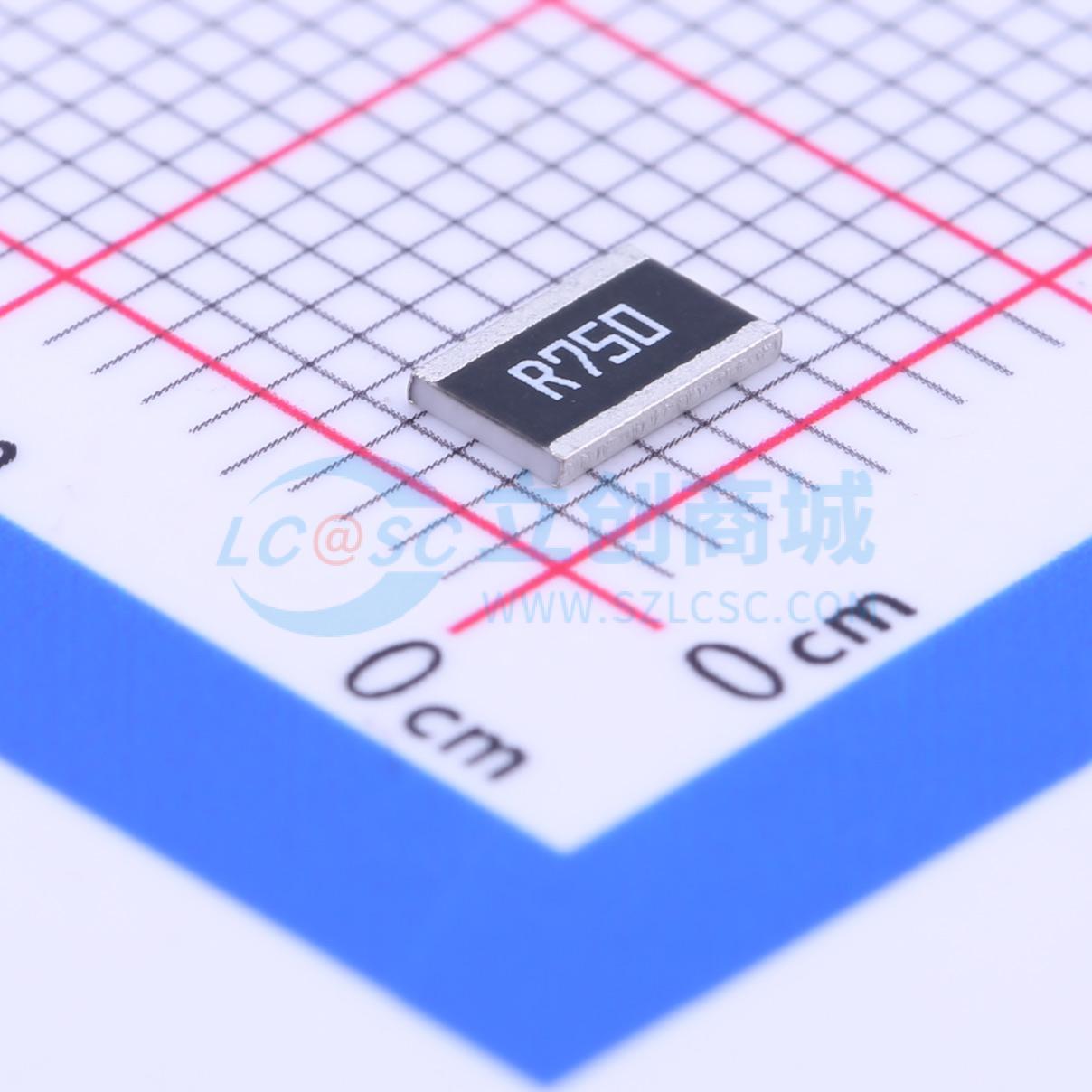 点击查看大图 CRW1218FR750E04Z实物图