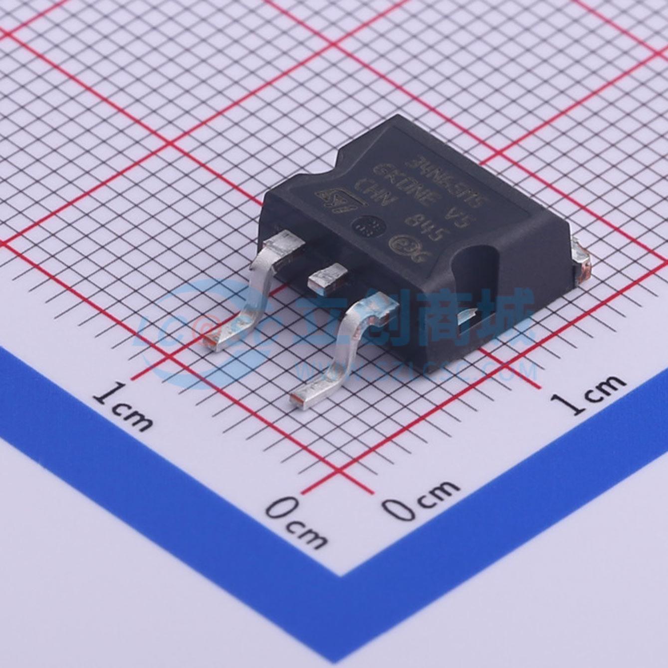 点击查看大图 STB34N65M5实物图
