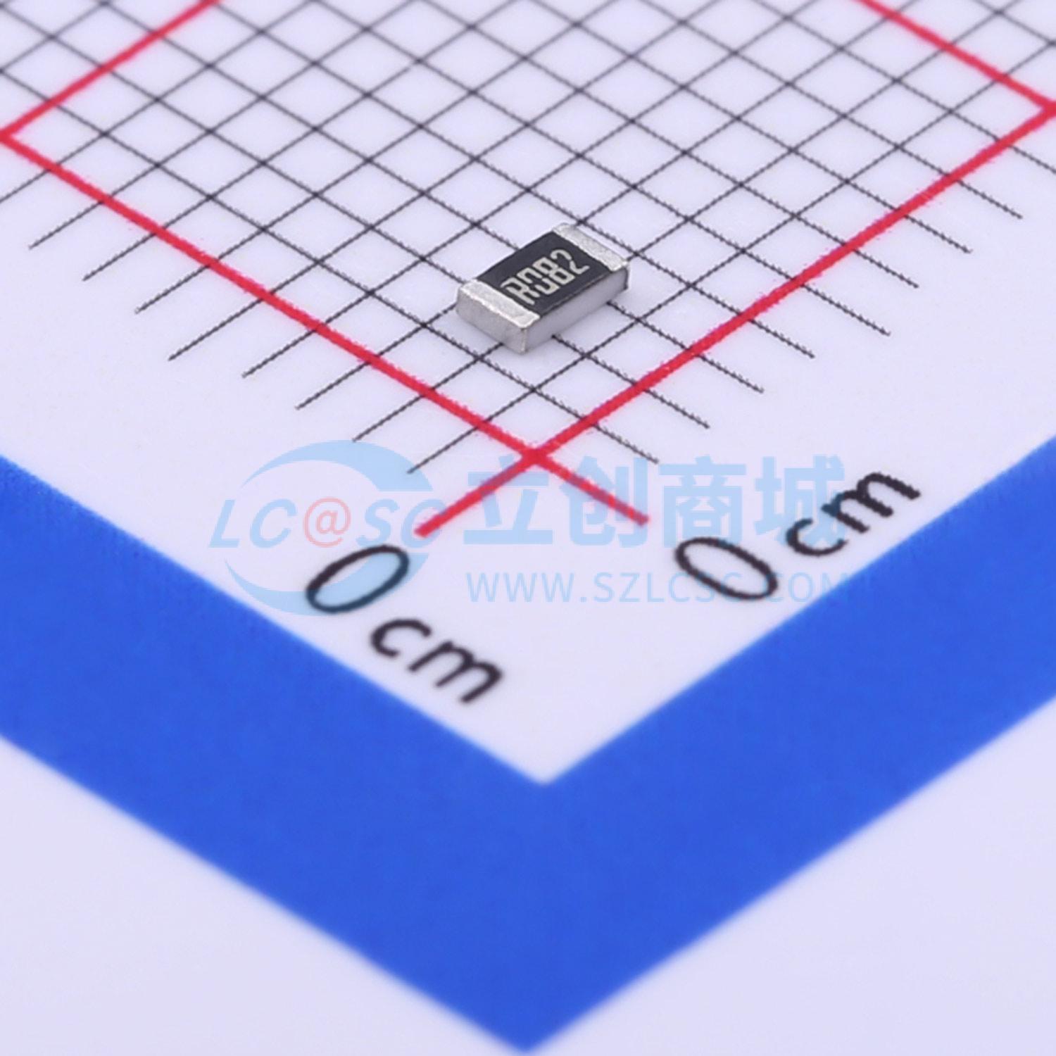 点击查看大图 0805W8J082LT5E实物图