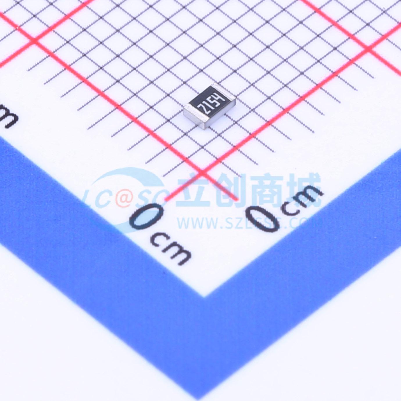 点击查看大图 AC0805FR-072M15L实物图