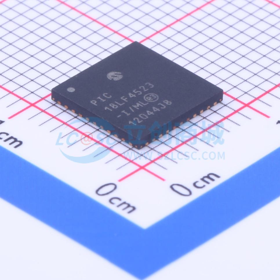 PIC18LF4523-I/ML实物图