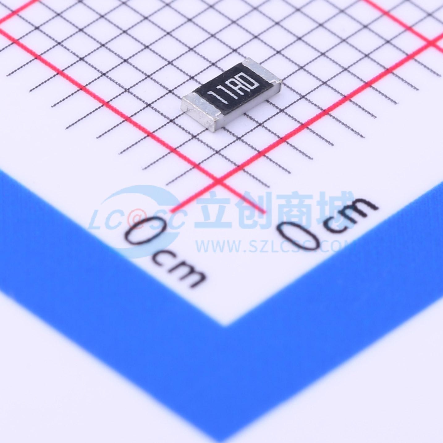 点击查看大图 RC1206FR-0711RL实物图