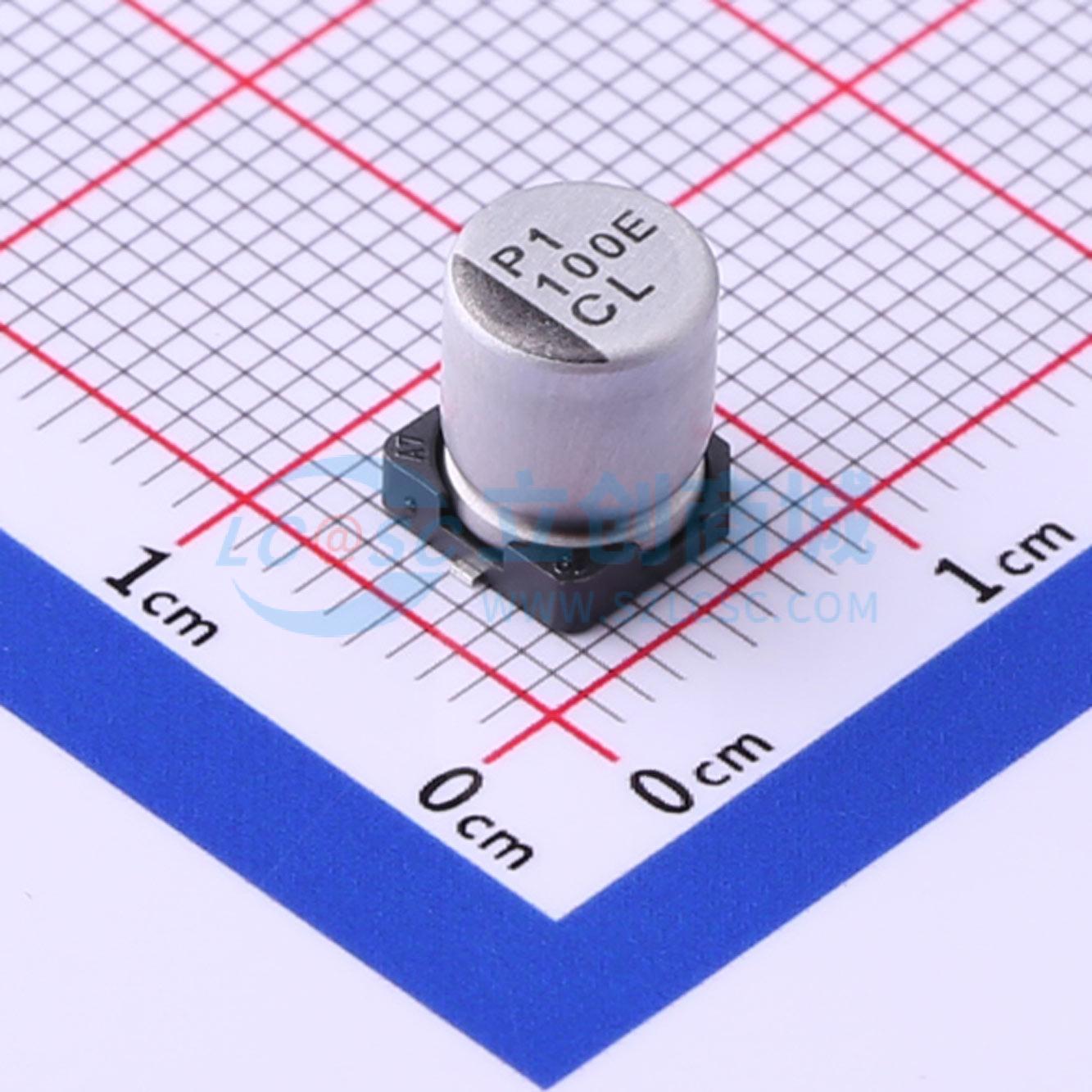 UCL1E101MCL1GS实物图