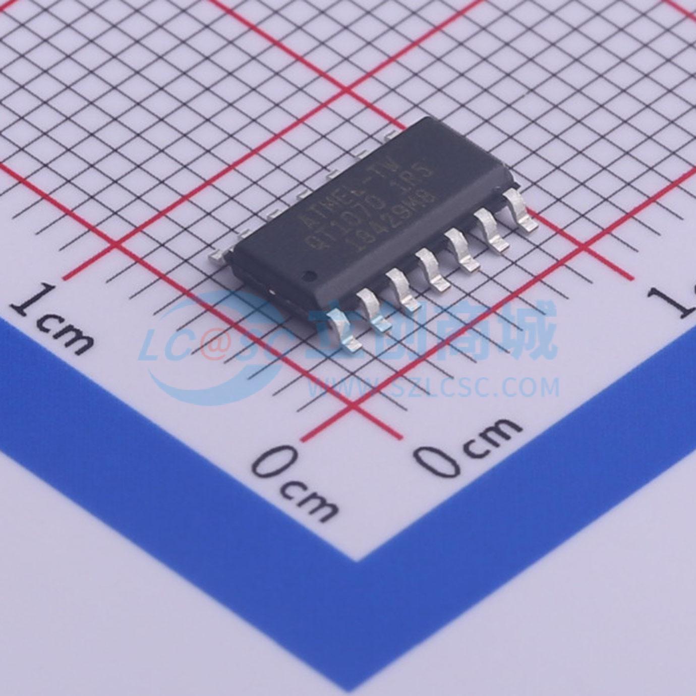 点击查看大图 AT42QT1070-SSUR实物图