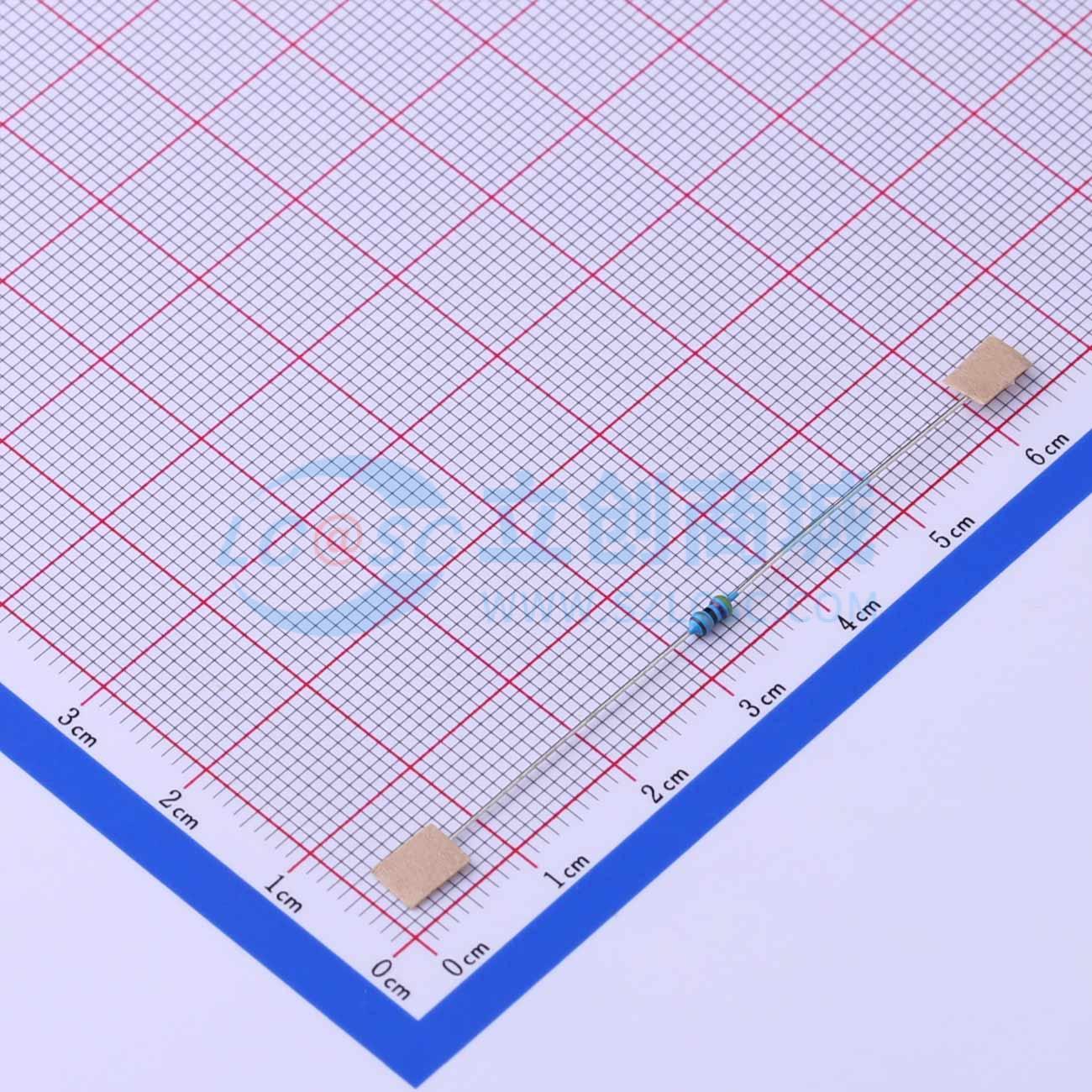 RN 1/8W 47R F T/B A1实物图