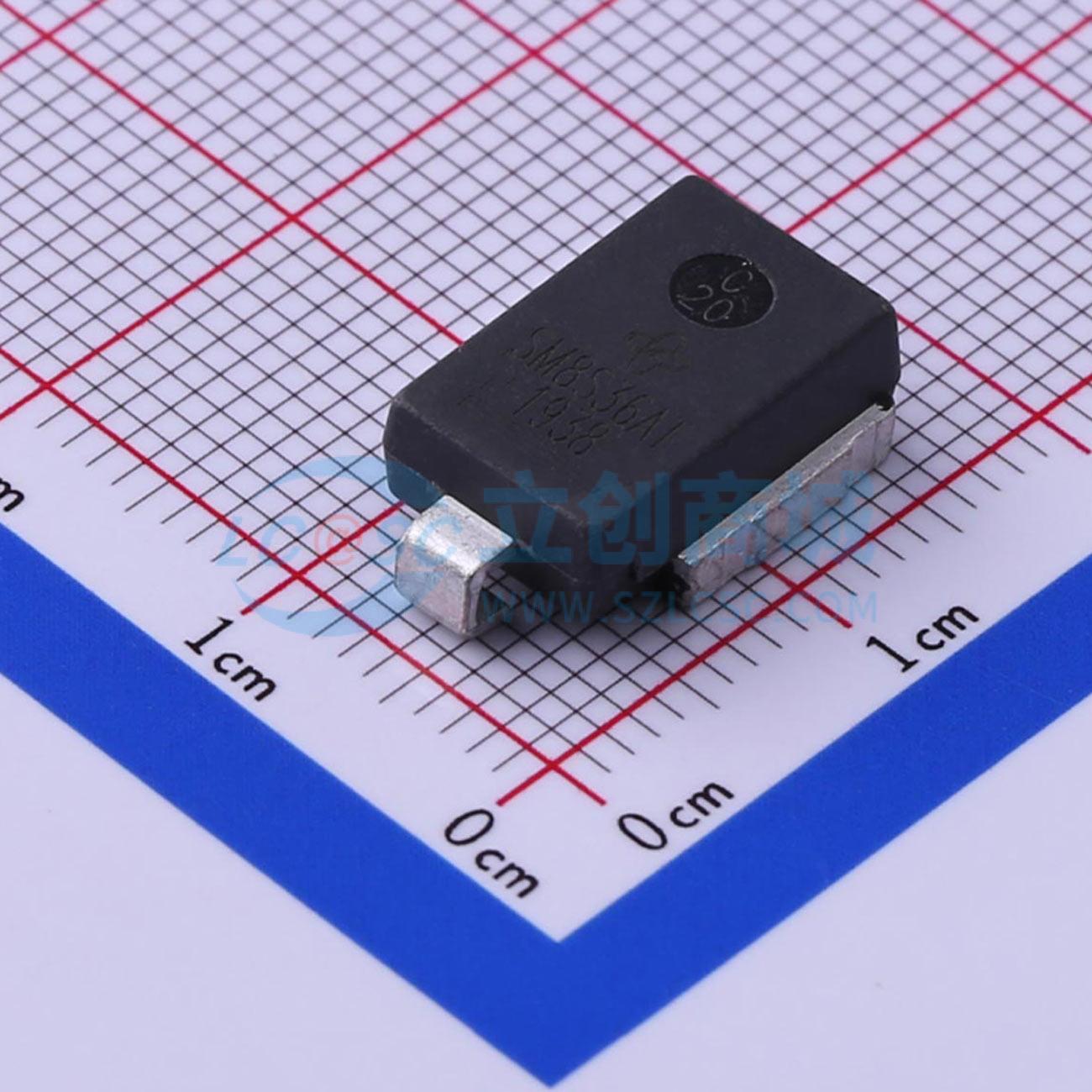 点击查看大图 SM8S36ATHE3/I实物图