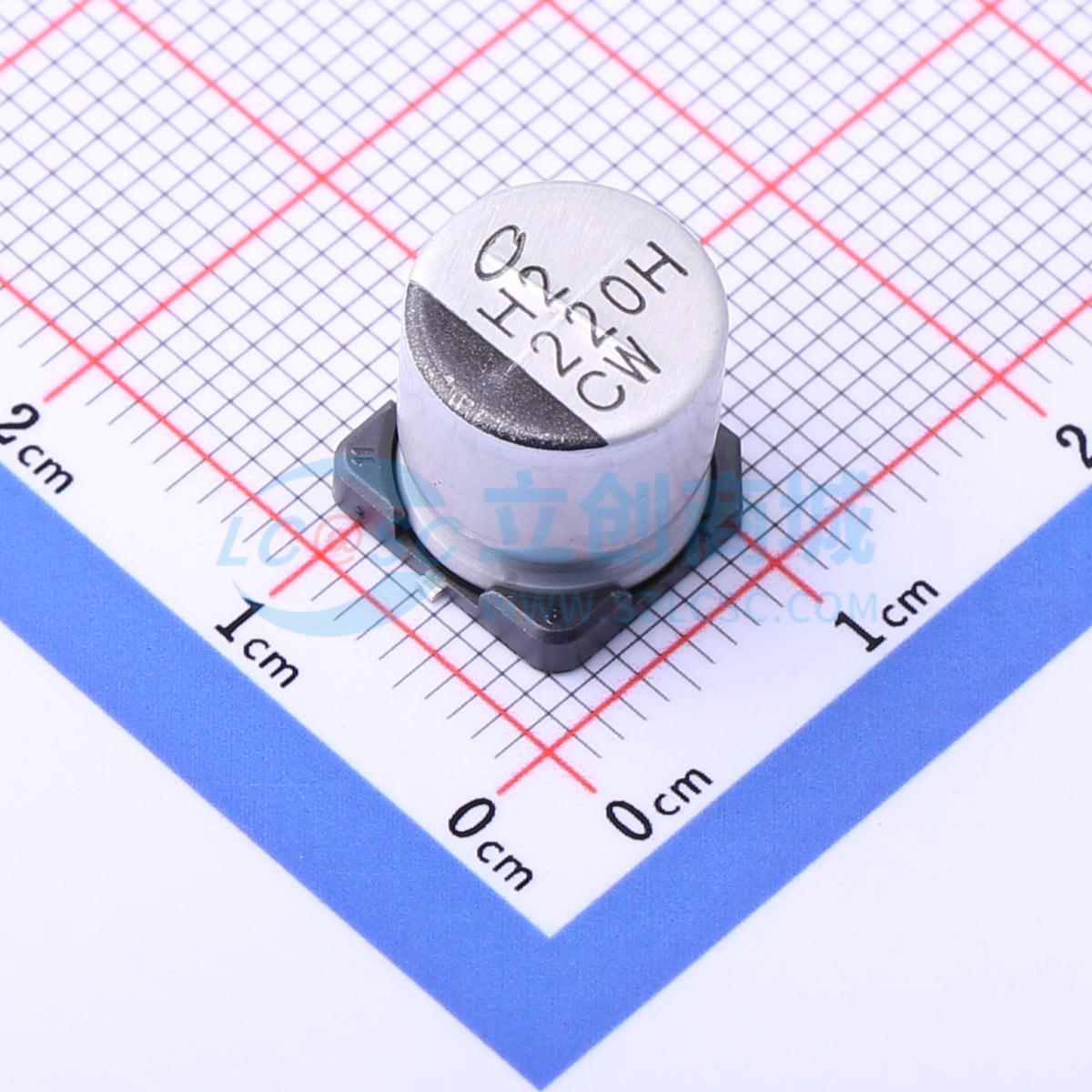 点击查看大图 UCW1H221MNL1GS实物图