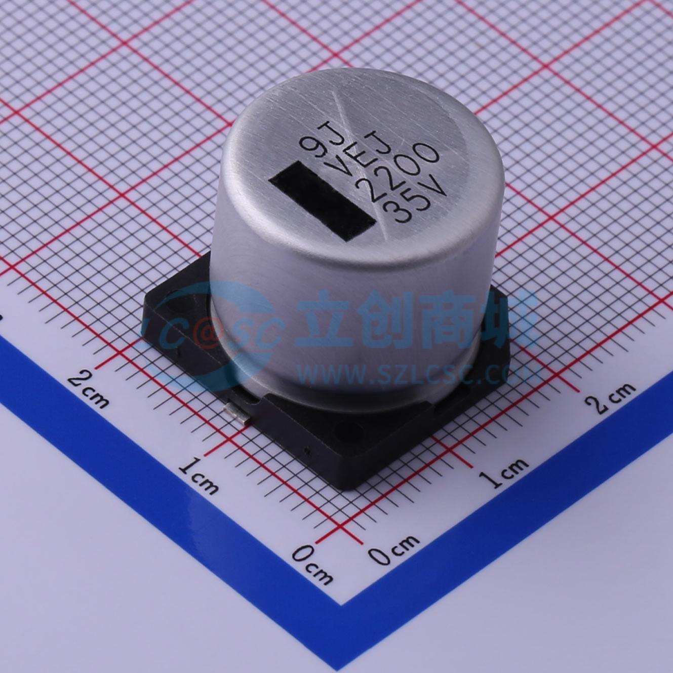 点击查看大图 VEJ222M1VTR-1816L实物图