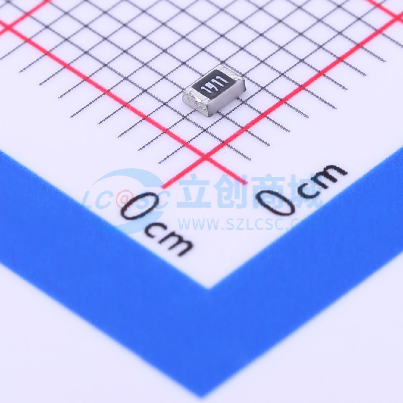 点击查看大图 CR0805F1K91P05Z实物图