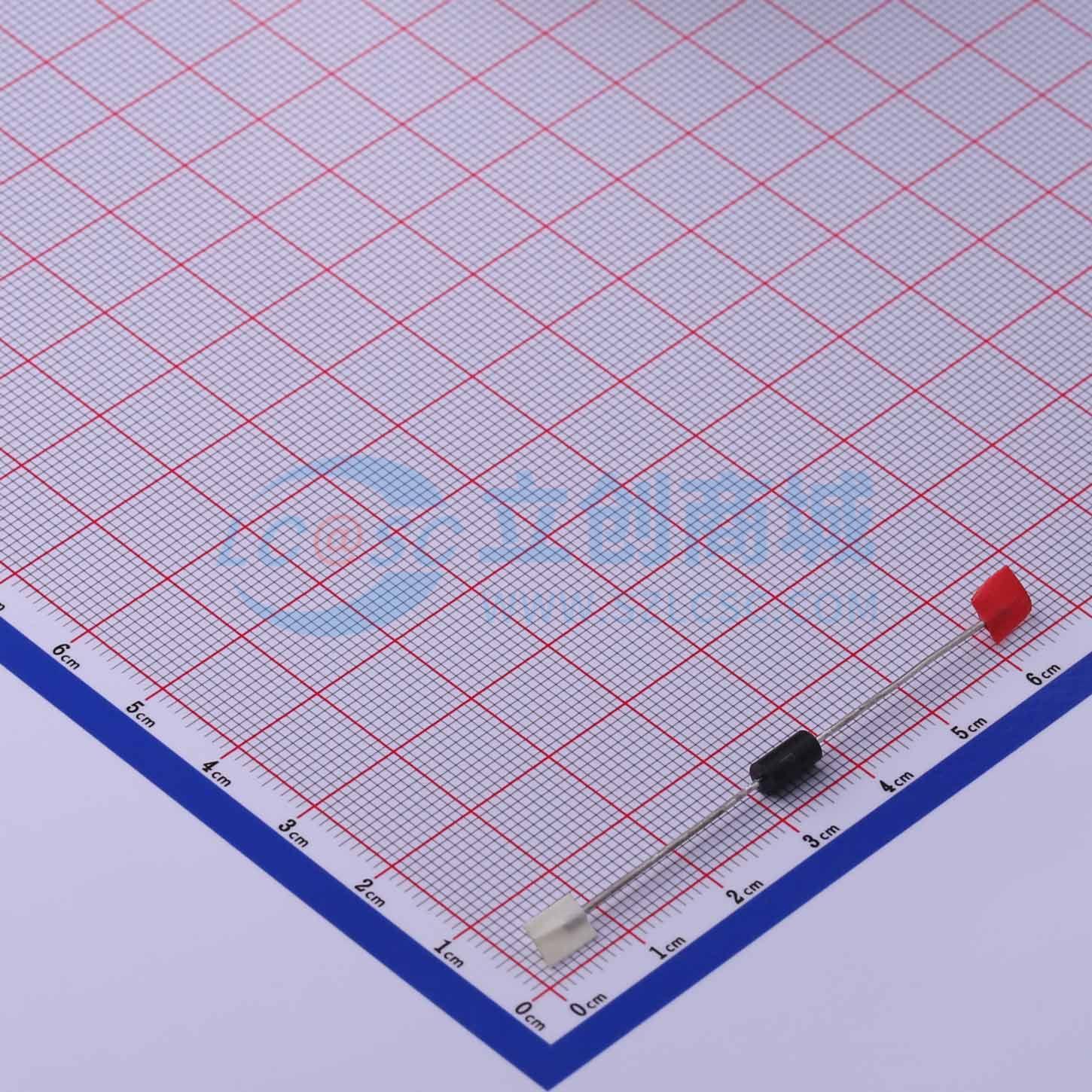 点击查看大图 P6KE160CA实物图