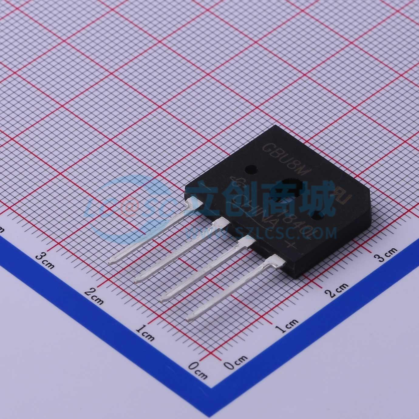 点击查看大图 GBU8M-E3/45实物图