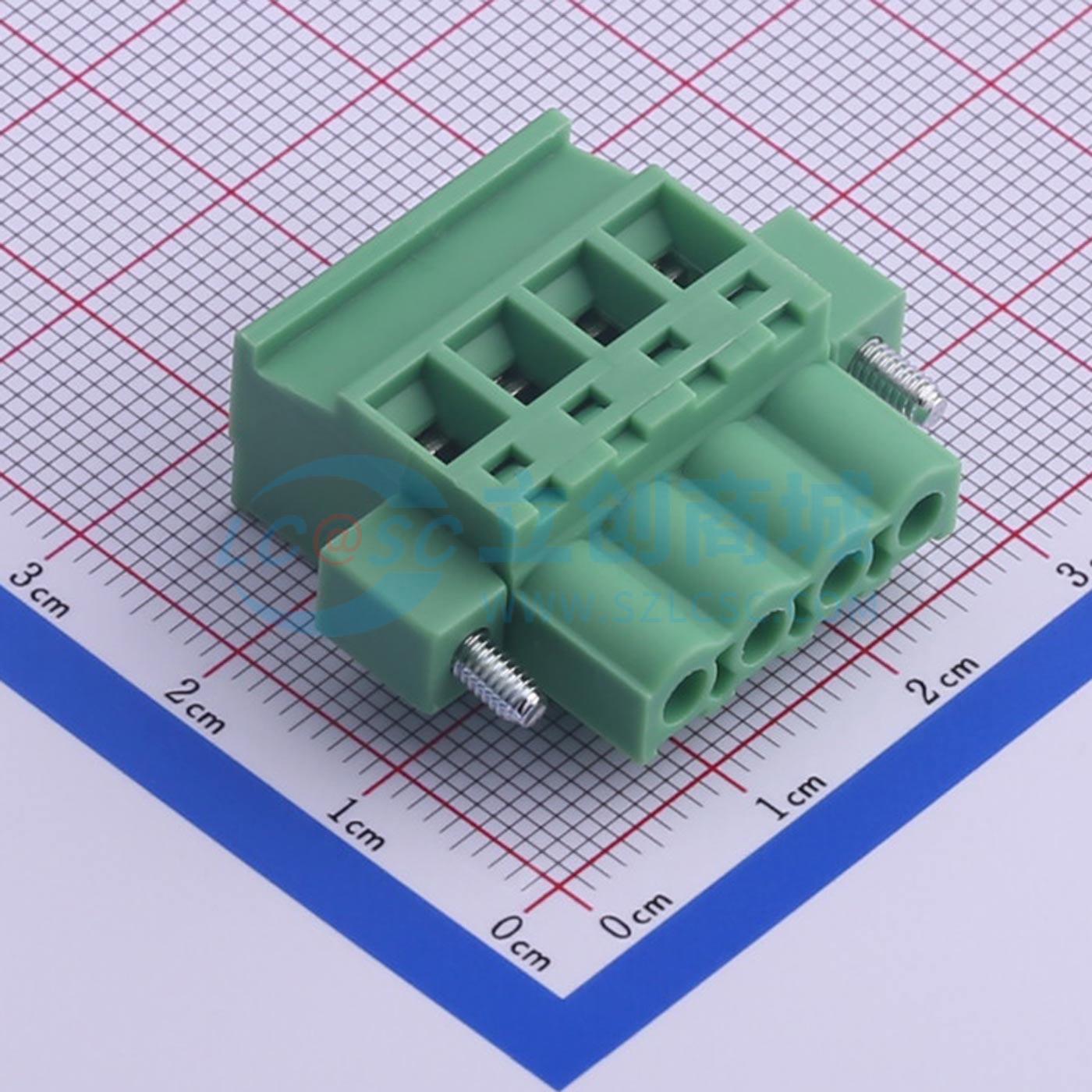 点击查看大图 KF2EDGKBM-5.08-4P实物图