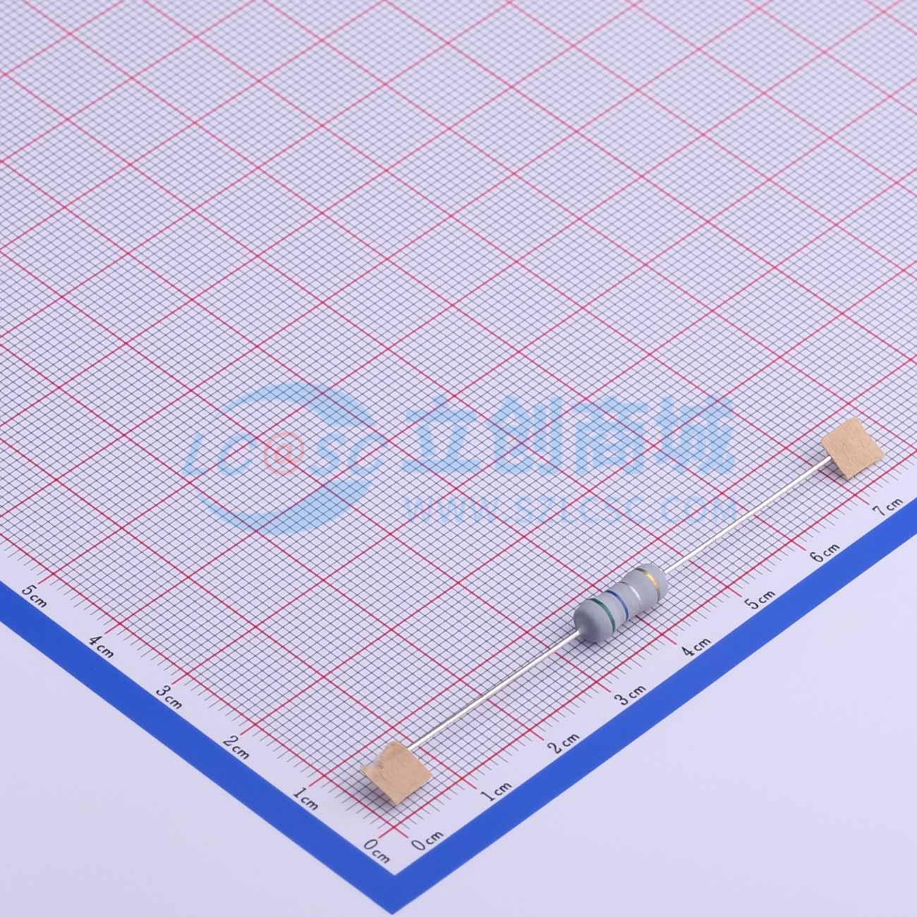 点击查看大图 MO1W-0Ω56±5%-TT63实物图