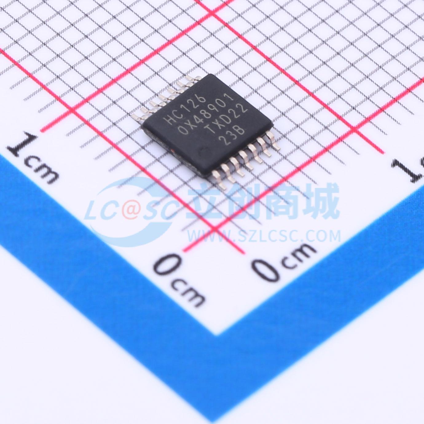 点击查看大图 74HC126PW,118实物图