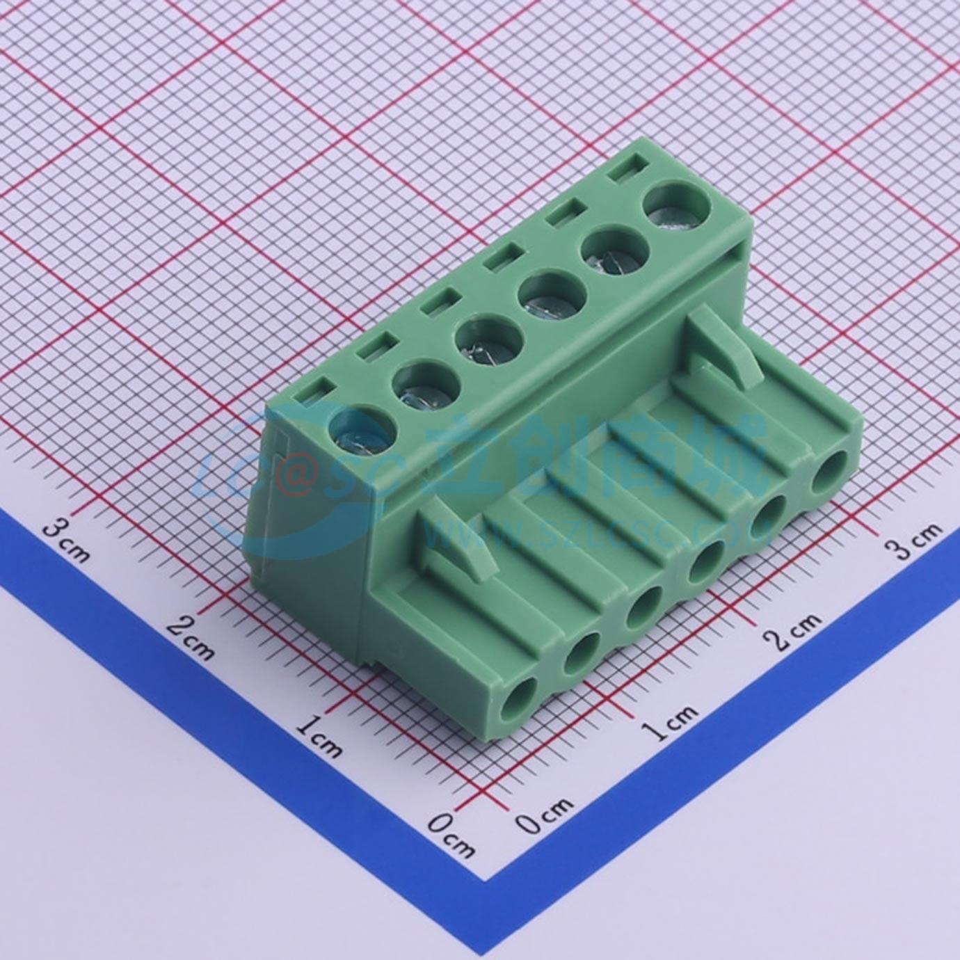 点击查看大图 KF2EDGK-5.0-6P实物图