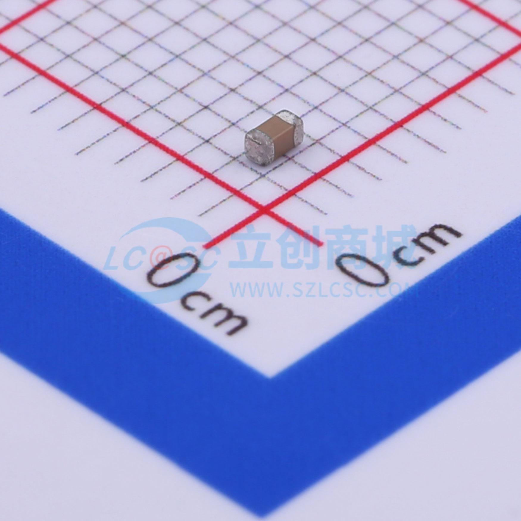 点击查看大图 0603B221M101CT实物图