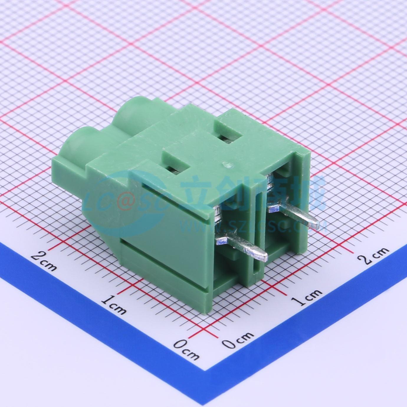 点击查看大图 DB910-7.62-2P-GN-S实物图