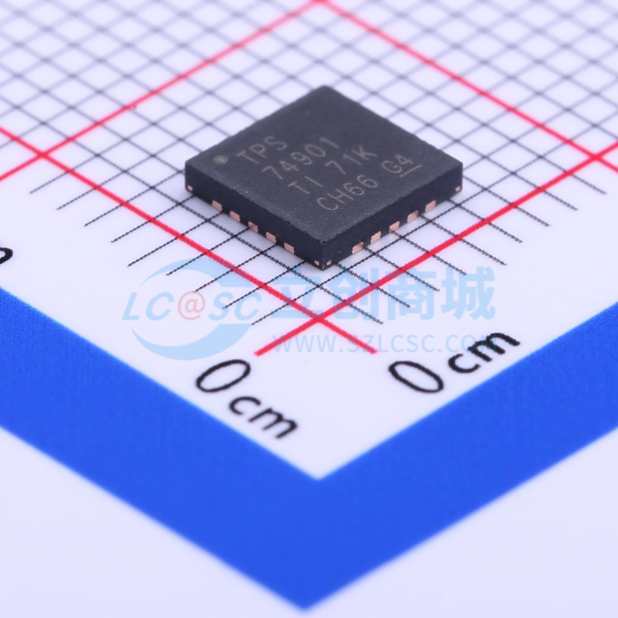 点击查看大图 TPS74901RGWT实物图