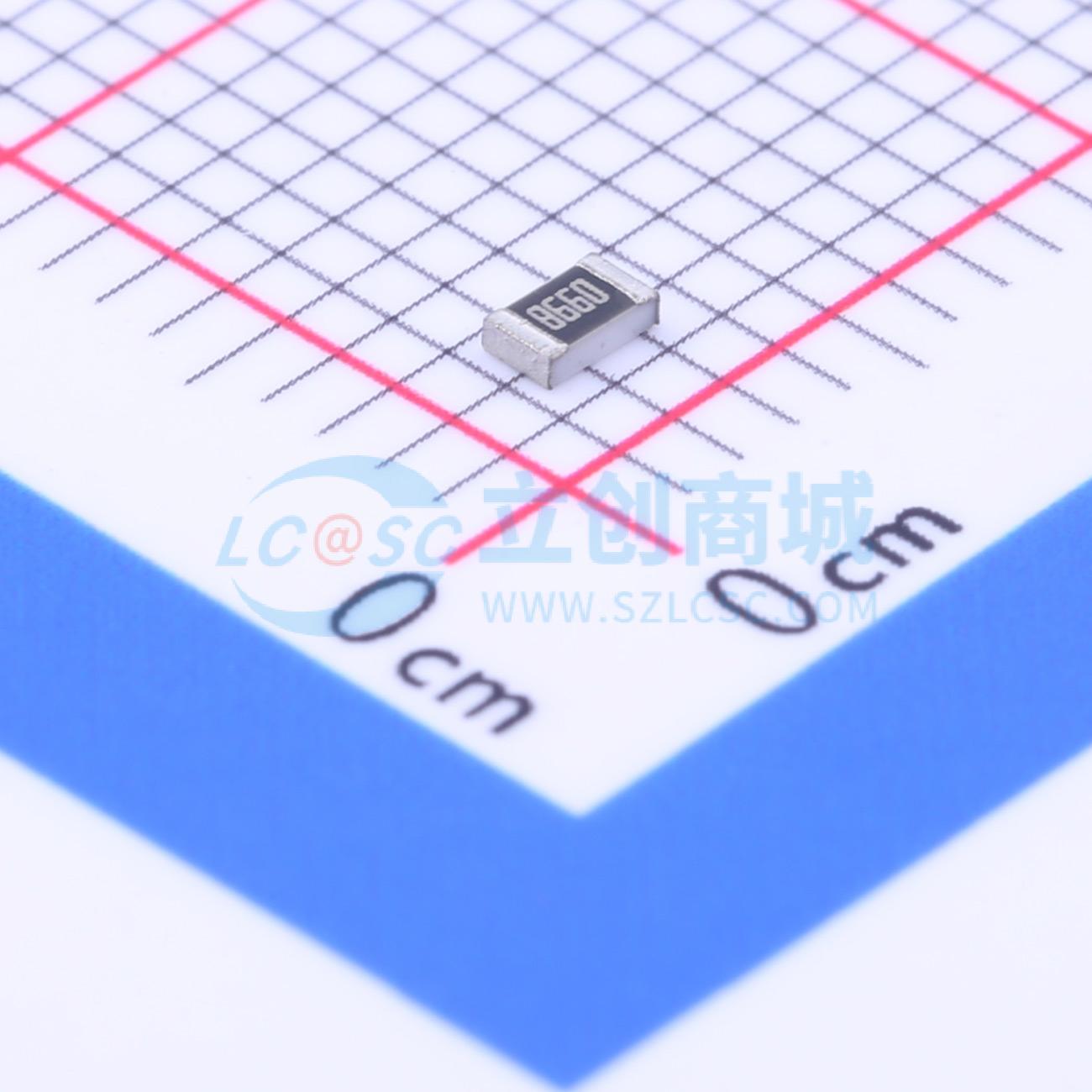 CR0805F866RP05Z实物图