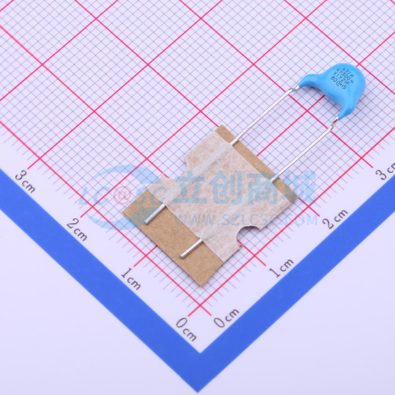 点击查看大图 DE2B3KY471KN3AU02F实物图