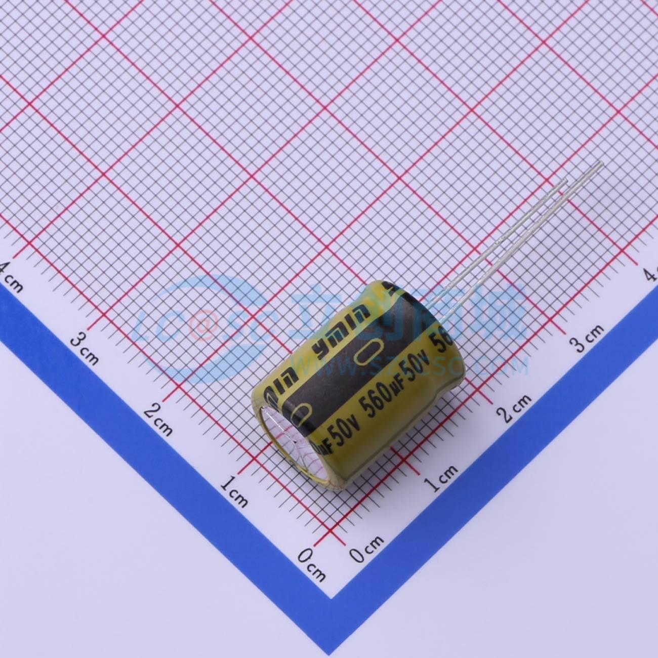 点击查看大图 LKML1601H561MF实物图