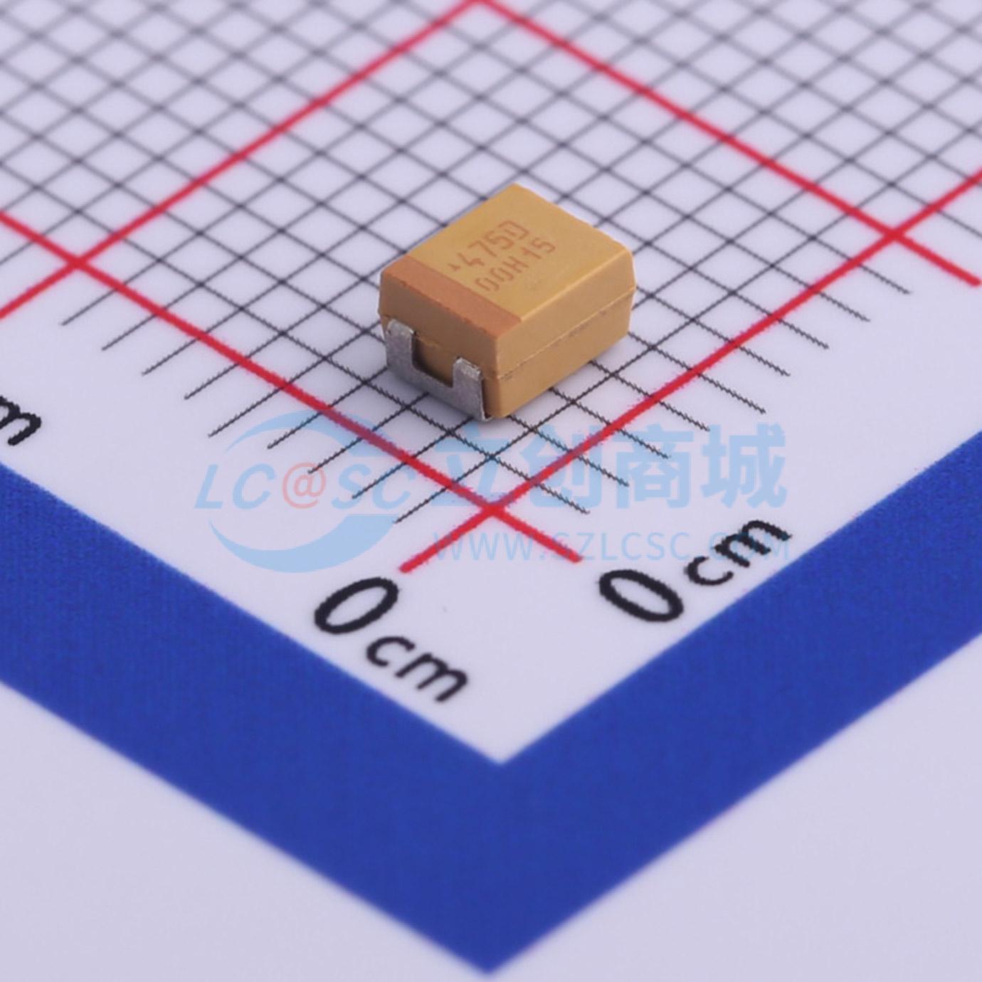 点击查看大图 TAJB475M020RNJ实物图