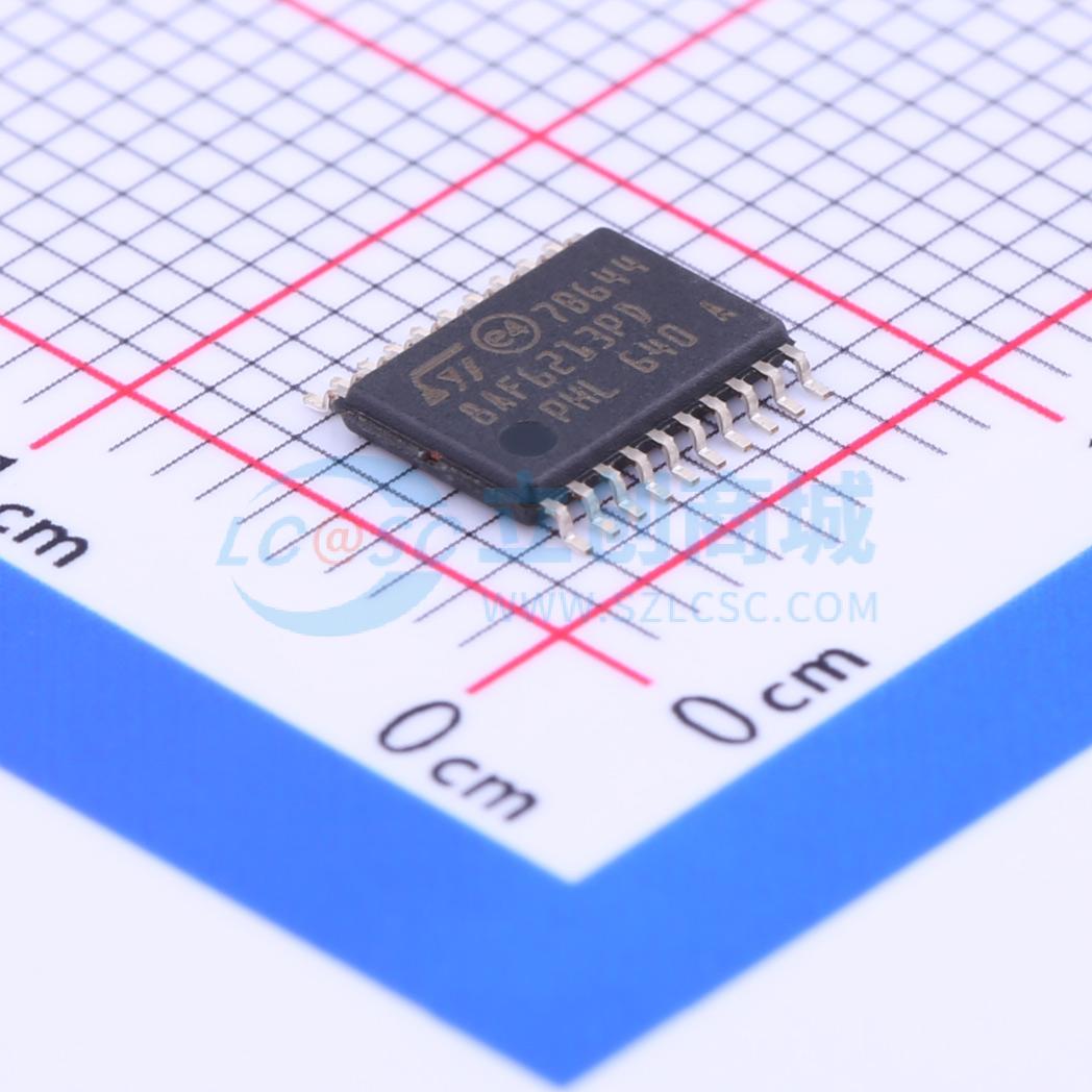 点击查看大图 STM8AF6213PDU实物图