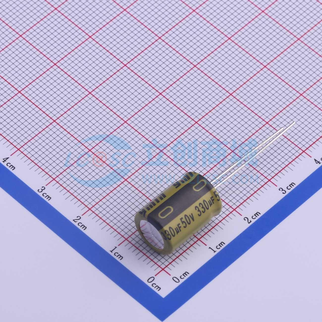 点击查看大图 LKME1401H331MF实物图