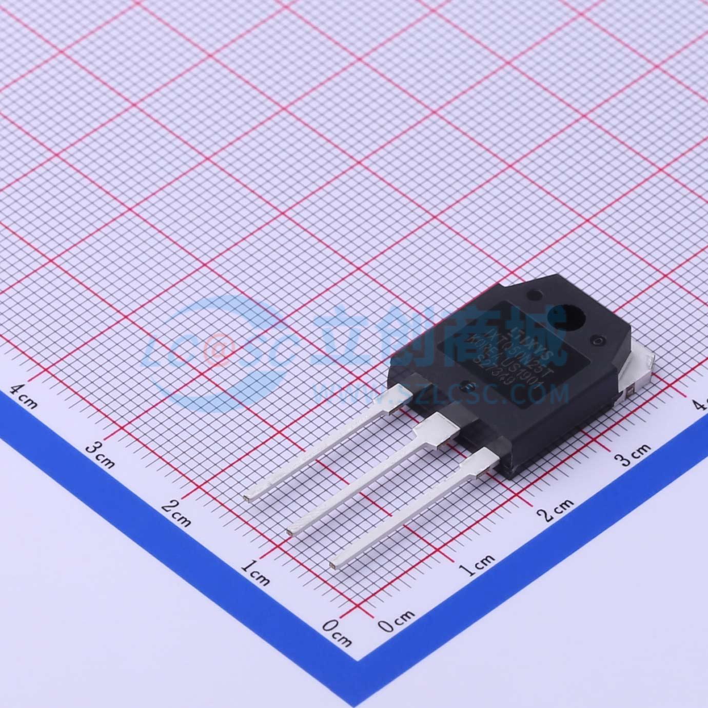 点击查看大图 IXTQ50N25T实物图