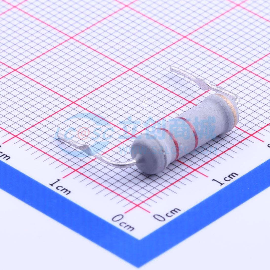 点击查看大图 MOF2W-8.2KΩ±5% MB型实物图