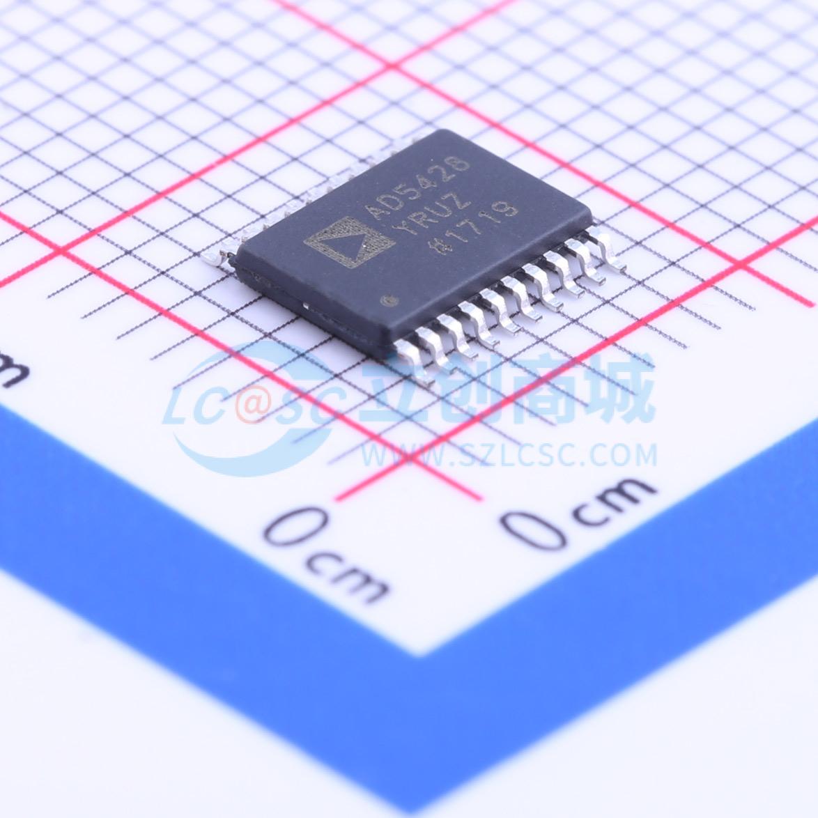 点击查看大图 AD5428YRUZ实物图